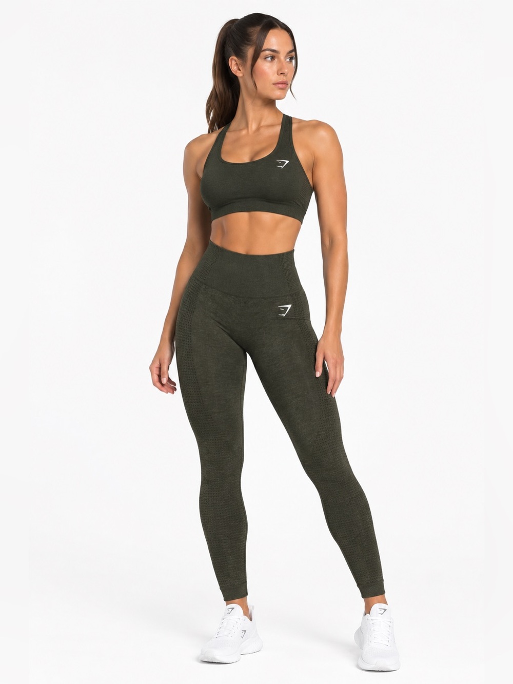 Gymshark Vital Regular Leggings Dark Green